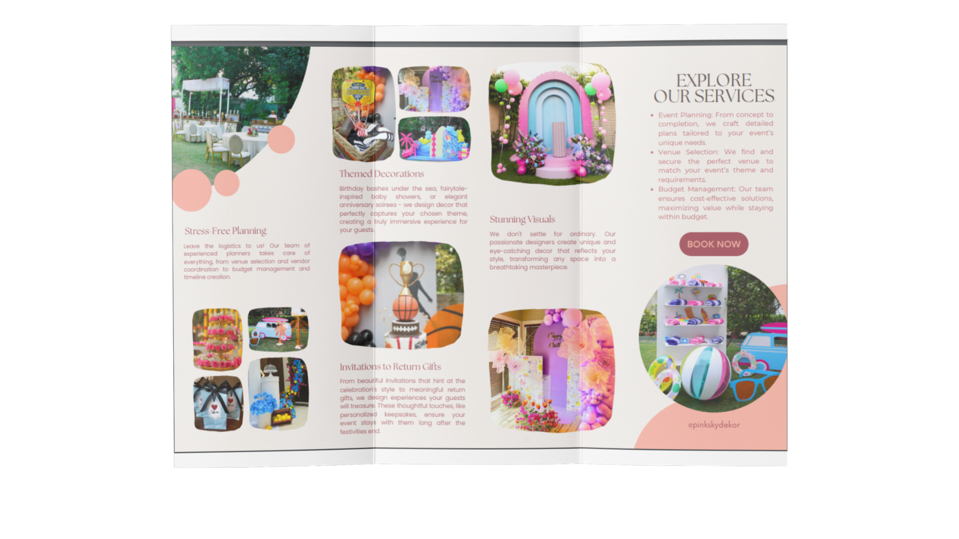 Corporate and retail brochure design